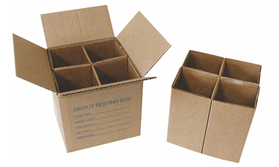 Grout Sample Boxes